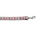 Mirage Pet Products I Love Bacon Nylon Dog Leash0.38 in. x 4 ft. 125-166 3804